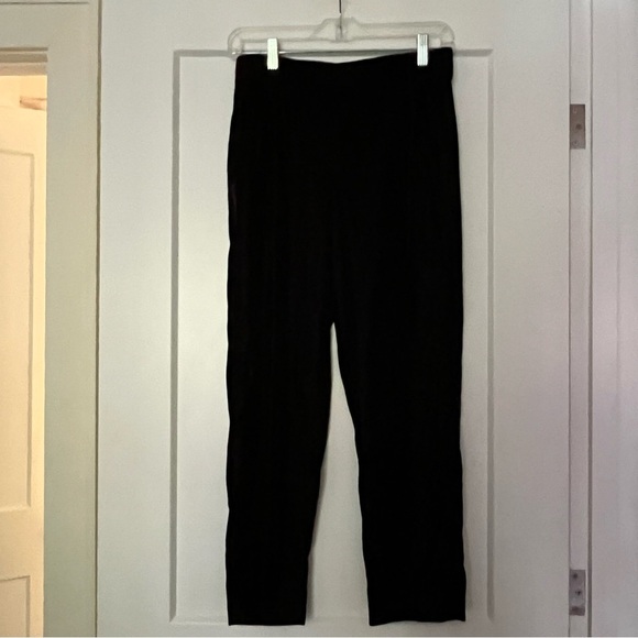 NWT J.Crew Pull-on Elastic Waist Velvet Cropped Pants - Picture 2 of 9